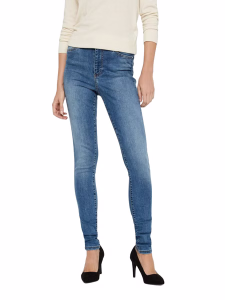 Vero Moda Damen Jeans VMSOPHIA LT BL - Skinny Fit - Blau - Light Blue Vero Moda Damen Jeans VMSOPHIA LT BL - Skinny Fit - Blau - Light Blue