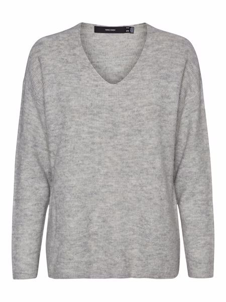 Vero Moda Damen  Strickpullover VMCREWLEFILE LS V-NECK Vero Moda Damen  Strickpullover VMCREWLEFILE LS V-NECK