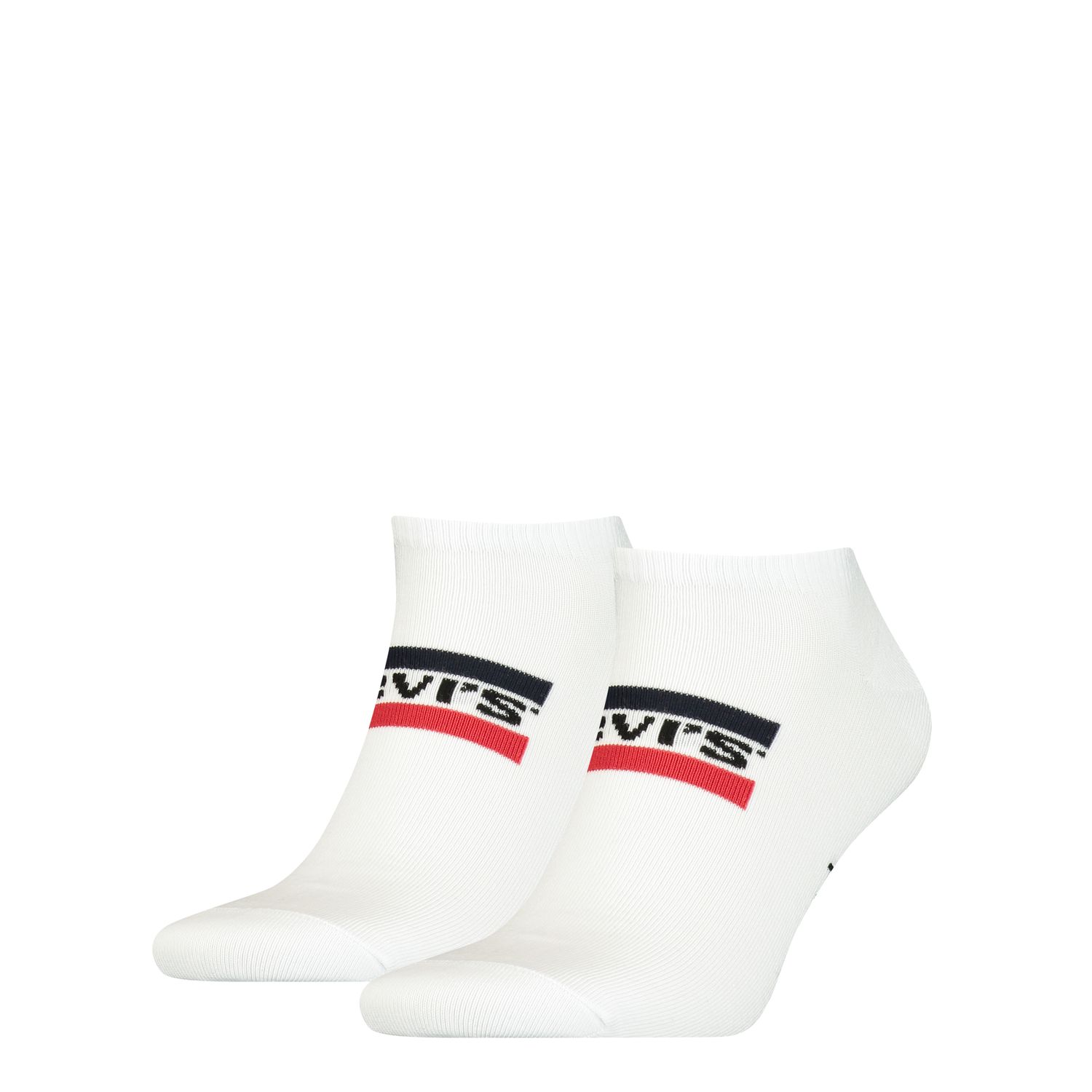 Levis Unisex Sneaker Sportsocken Low Cut Sportswear Logo 2er Pack