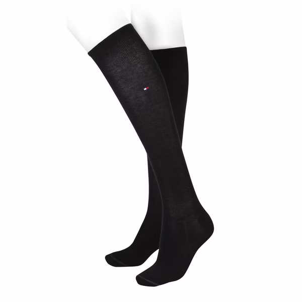Tommy Hilfiger Damen Kniestrümpfe COTTON 1er Pack Tommy Hilfiger Damen Kniestrümpfe COTTON 1er Pack