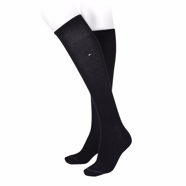 Tommy Hilfiger Damen Kniestrümpfe COTTON 1er Pack Tommy Hilfiger Damen Kniestrümpfe COTTON 1er Pack