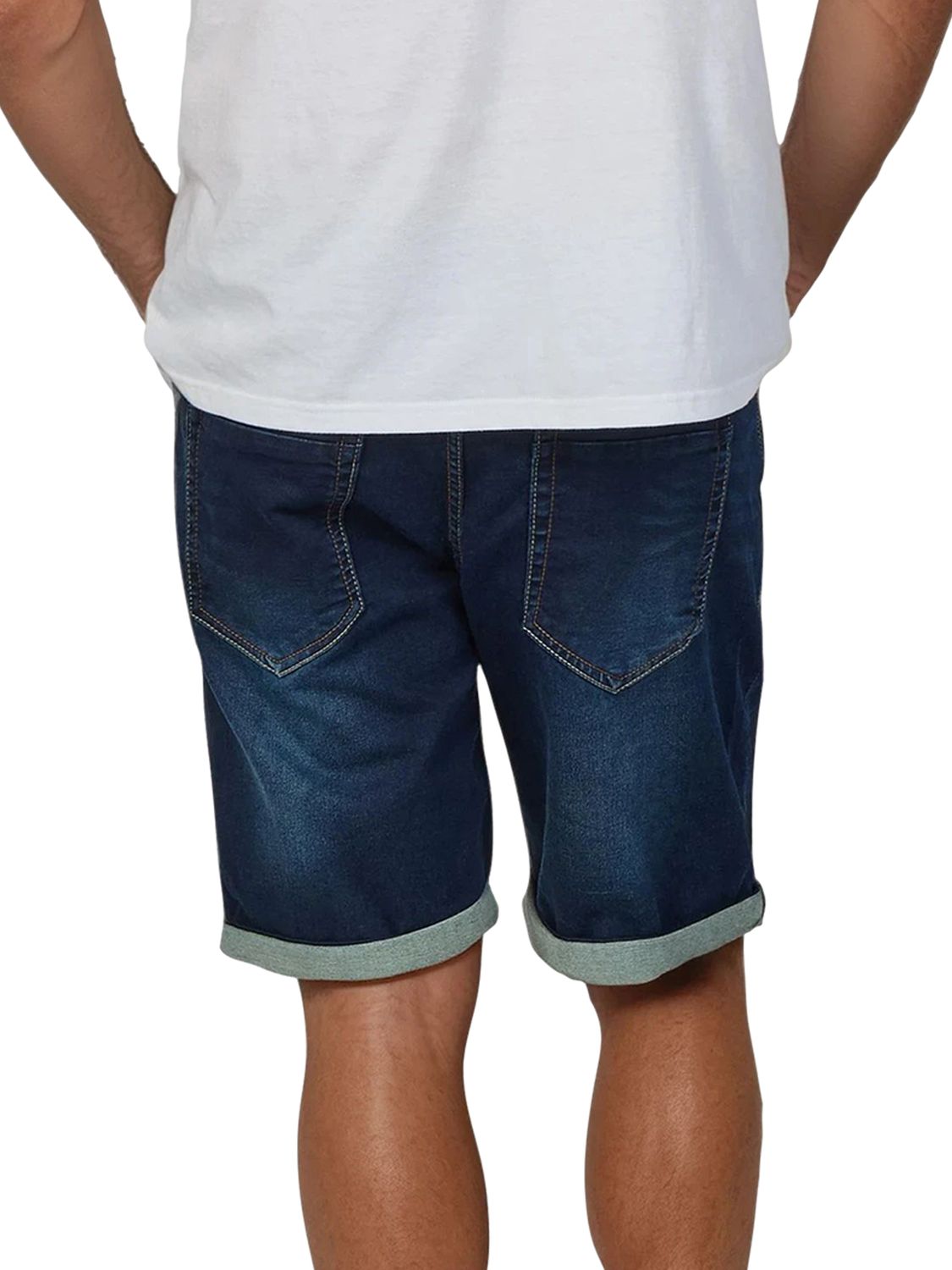 riverso Jeans Shorts Herren Stretch Kurz Kordelzug Regular Fit RIVPaul günstig online kaufen
