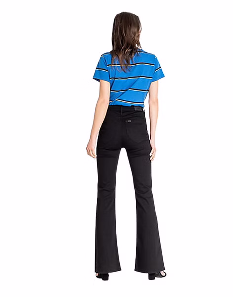 Lee Damen Jeans Breese - Bootcut - Schwarz - Black Rinse Lee Damen Jeans Breese - Bootcut - Schwarz - Black Rinse