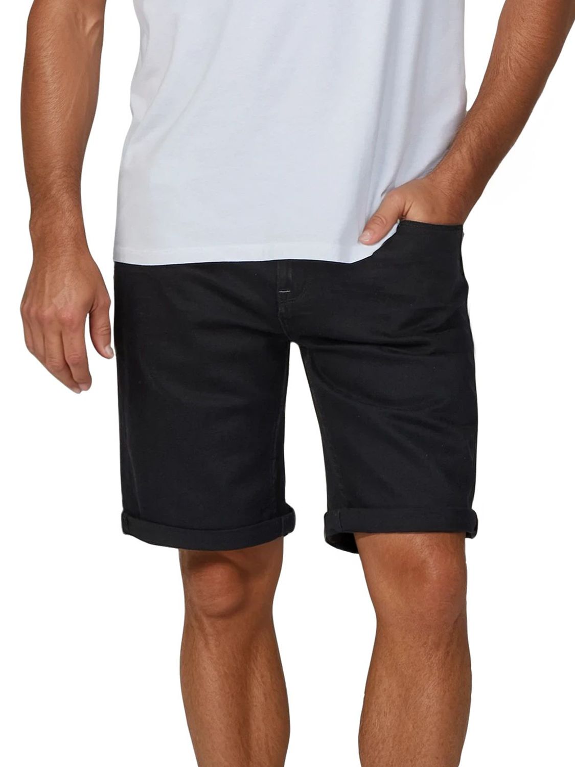 riverso Jeans Shorts Herren Stretch Kurz Regular Fit RIVUdo