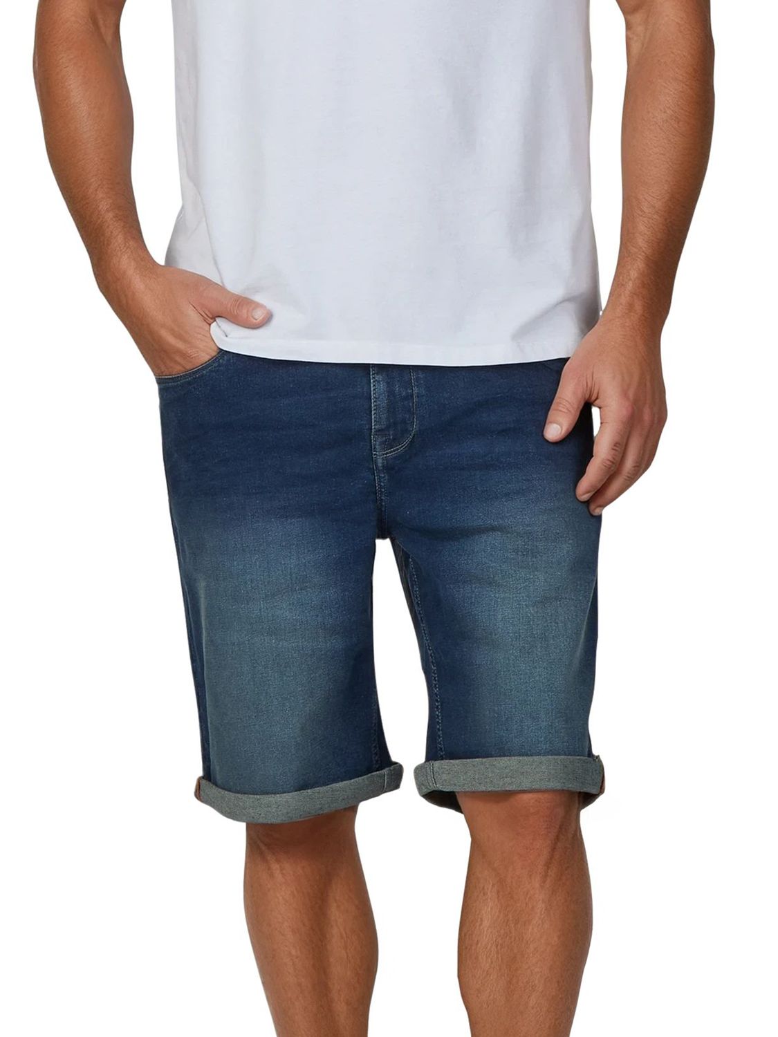 riverso Jeans Shorts Herren Stretch Kurz Regular Fit RIVUdo