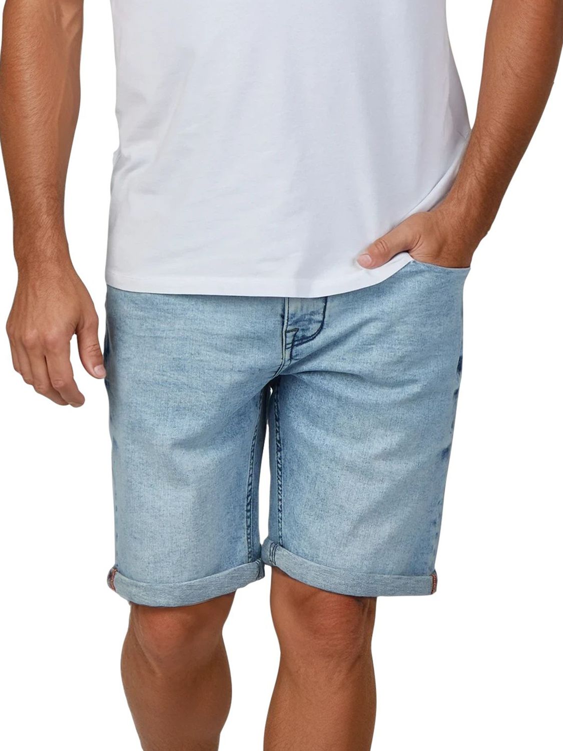 riverso Jeans Shorts Herren Stretch Kurz Regular Fit RIVUdo