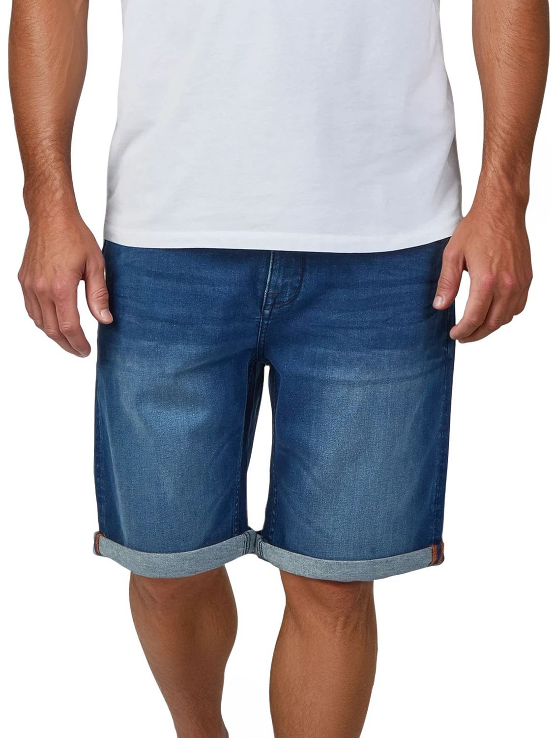 riverso Jeans Shorts Herren Stretch Kurz Regular Fit RIVUdo