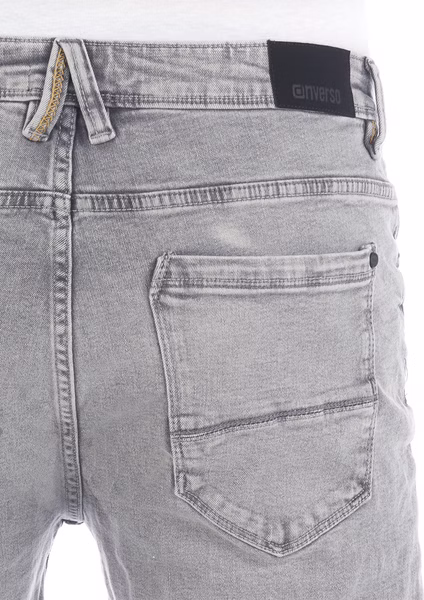 riverso Jeans Shorts Herren Stretch Kurz Regular Fit RIVUdo