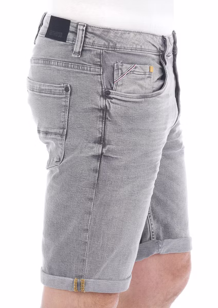 riverso Jeans Shorts Herren Stretch Kurz Regular Fit RIVUdo