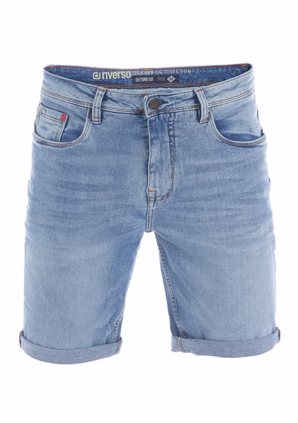 riverso Jeans Shorts Herren Stretch Kurz Regular Fit RIVUdo