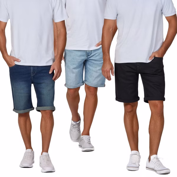riverso Jeans Shorts Herren Stretch Kurz Regular Fit RIVUdo riverso Jeans Shorts Herren Stretch Kurz Regular Fit RIVUdo