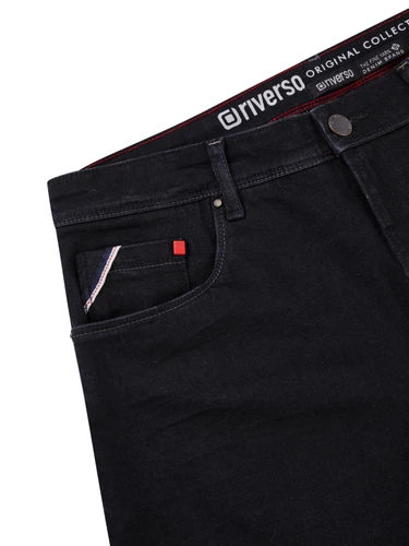 riverso Jeans Shorts Herren Stretch Kurz Regular Fit RIVUdo