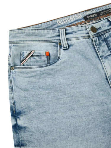 riverso Jeans Shorts Herren Stretch Kurz Regular Fit RIVUdo