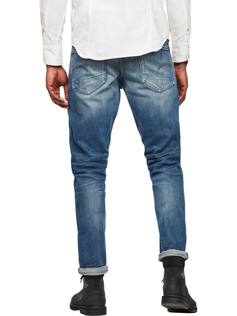 G-STAR Regular-fit-Jeans "3301 Straight Tapered" günstig online kaufen