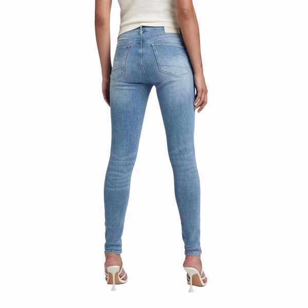 G-Star Damen Jeans 3301 High Skinny  Fit - Blau - Light Indigo Aged G-Star Damen Jeans 3301 High Skinny  Fit - Blau - Light Indigo Aged
