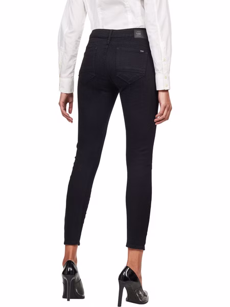 G-Star Damen Jeans Arc 3D Mid Skinny  Fit - Schwarz - Pitch Black G-Star Damen Jeans Arc 3D Mid Skinny  Fit - Schwarz - Pitch Black