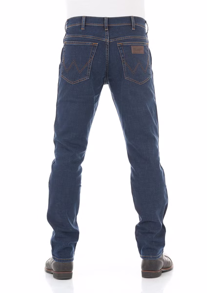 Wrangler Herren Jeans Texas Slim - Slim Fit - Blau - Cross Game Wrangler Herren Jeans Texas Slim - Slim Fit - Blau - Cross Game