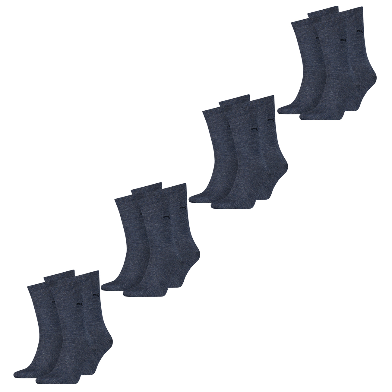 Puma Herren Socken CLASSIC Baumwolle - 4er 6er 8er Multipack