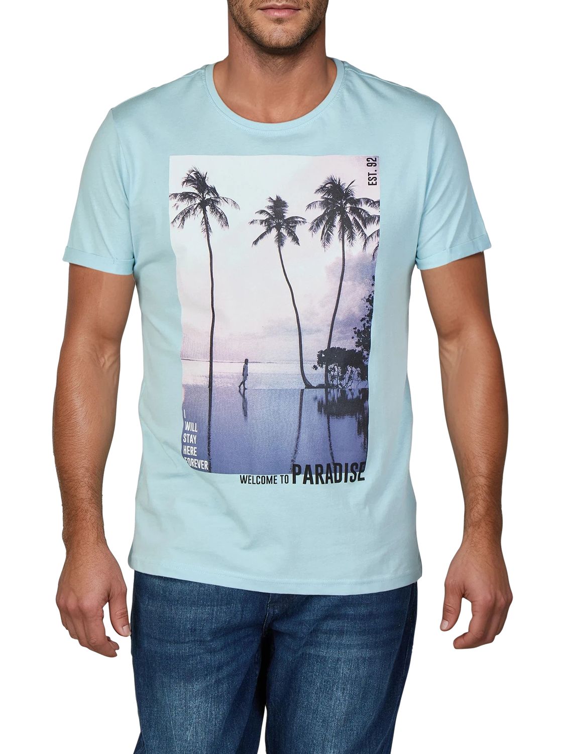 riverso Tshirt Herren Baumwolle Regular Fit RIVLukas