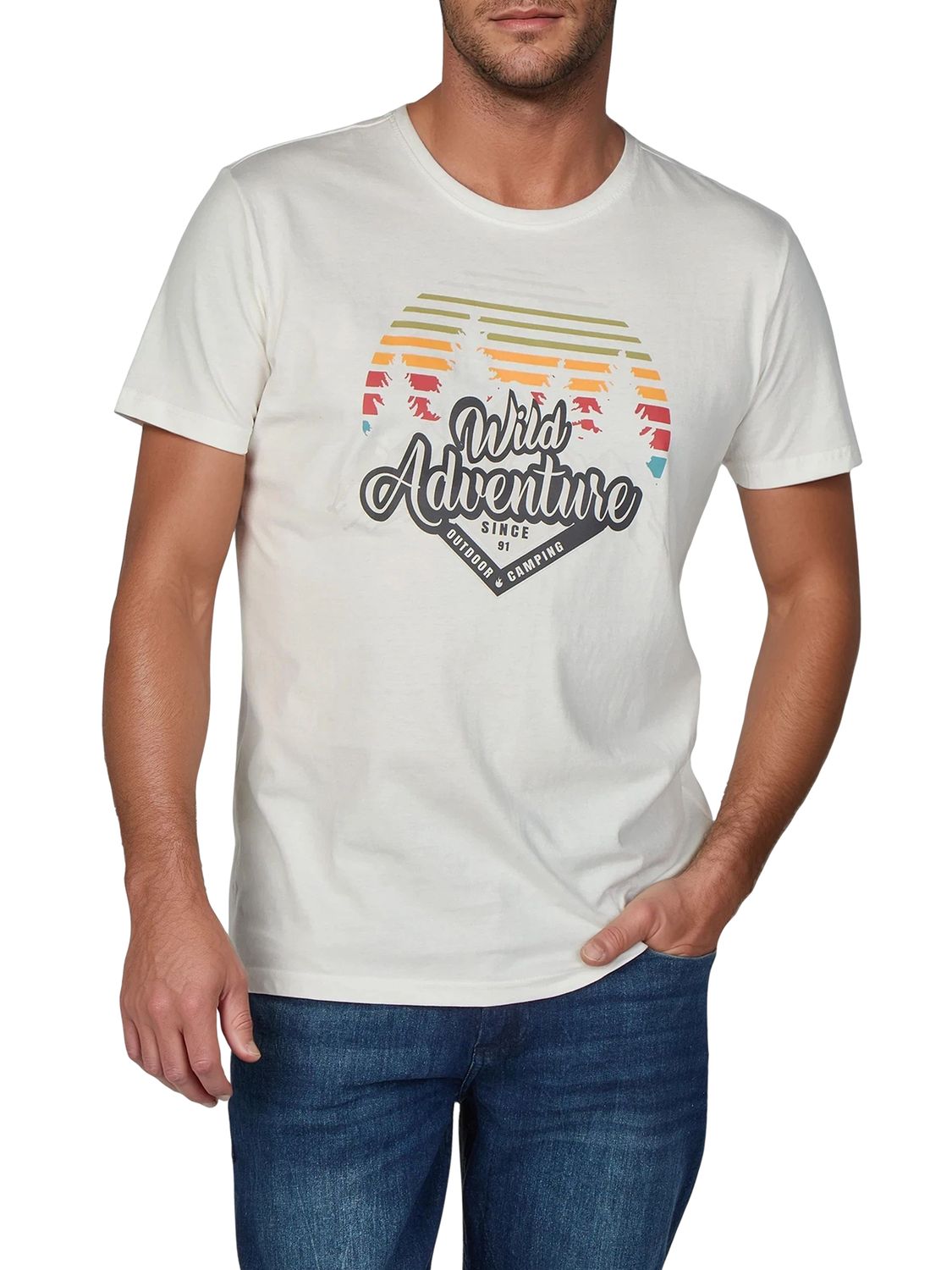 riverso Tshirt Herren Baumwolle Regular Fit RIVLukas