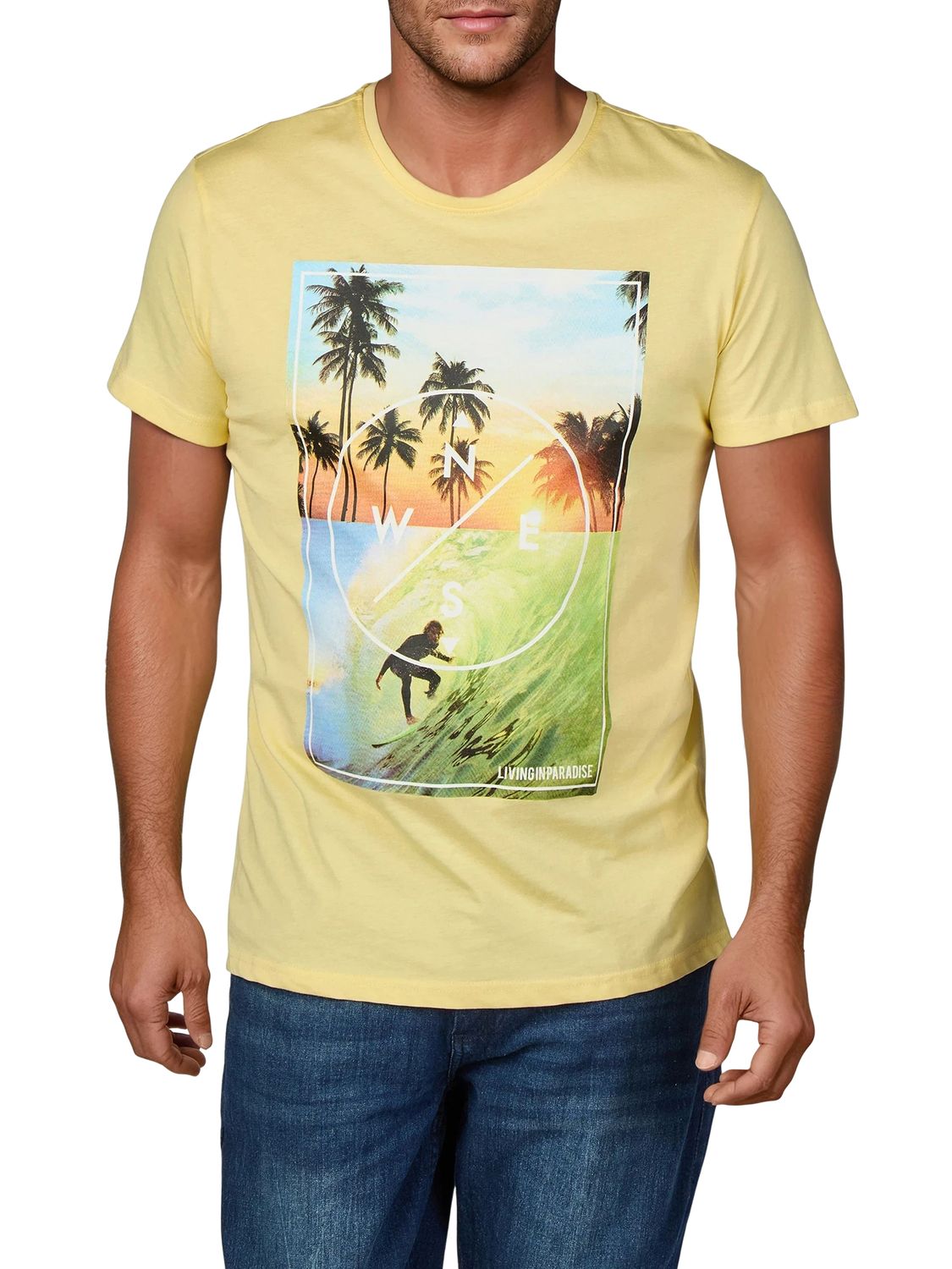 riverso Tshirt Herren Baumwolle Regular Fit RIVLukas