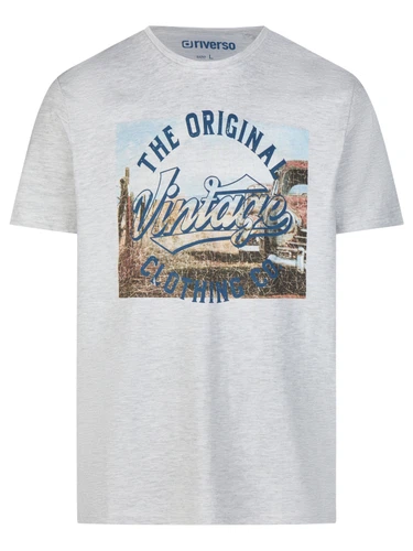 riverso Tshirt Herren Baumwolle Regular Fit RIVLukas