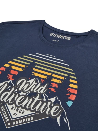 riverso Tshirt Herren Baumwolle Regular Fit RIVLukas