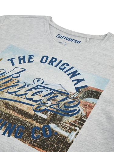 riverso Tshirt Herren Baumwolle Regular Fit RIVLukas