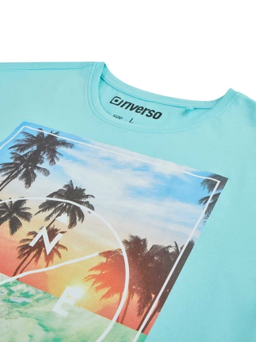 riverso Tshirt Herren Baumwolle Regular Fit RIVLukas