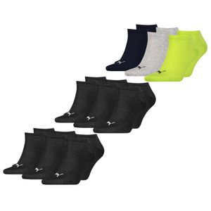 6 Paar Black (200) & 3 Paar Lime Punch (064)