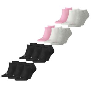 6 Paar Black (200) & 6 Paar Prism Pink (395)