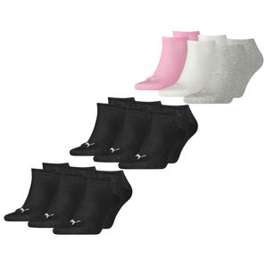 6 Paar Black (200) & 3 Paar Prism Pink (395)