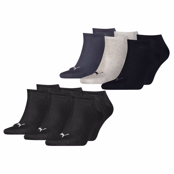 Sneakersocken - PUMA UNISEX SNEAKER PLAIN 6er 9er 12er MULTIPACK Sneakersocken - PUMA UNISEX SNEAKER PLAIN 6er 9er 12er MULTIPACK
