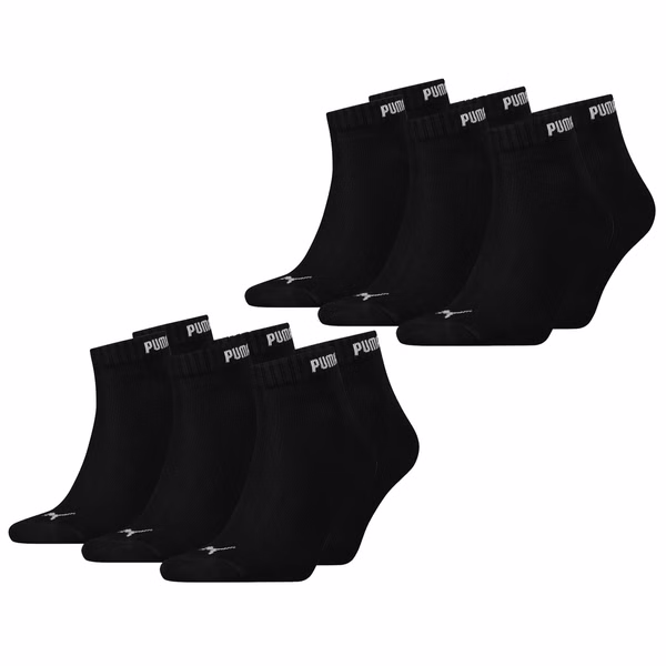 Quartersocken - PUMA HERREN DAMEN UNISEX QUARTER CLYDE 6er 9er 12er Multipack Quartersocken - PUMA HERREN DAMEN UNISEX QUARTER CLYDE 6er 9er 12er Multipack