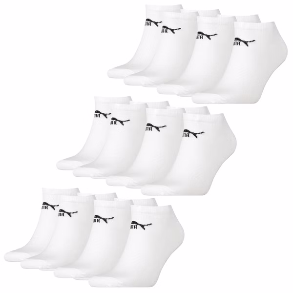 Sneakersocken - PUMA HERREN DAMEN UNISEX SNEAKER CLYDE 3P Sneakersocken - PUMA HERREN DAMEN UNISEX SNEAKER CLYDE 3P