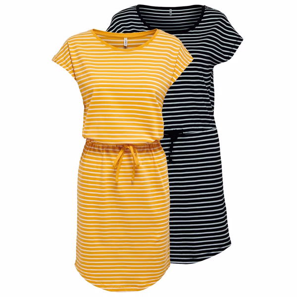 Only Damen Kleid onlMAY S/S DRESS 2er Pack Only Damen Kleid onlMAY S/S DRESS 2er Pack