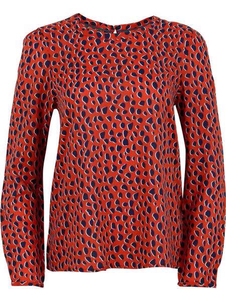 Mustang Damen Bluse Emma C Leoprint Mustang Damen Bluse Emma C Leoprint