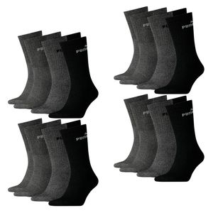 12 Paar Anthracite/Grey (207)