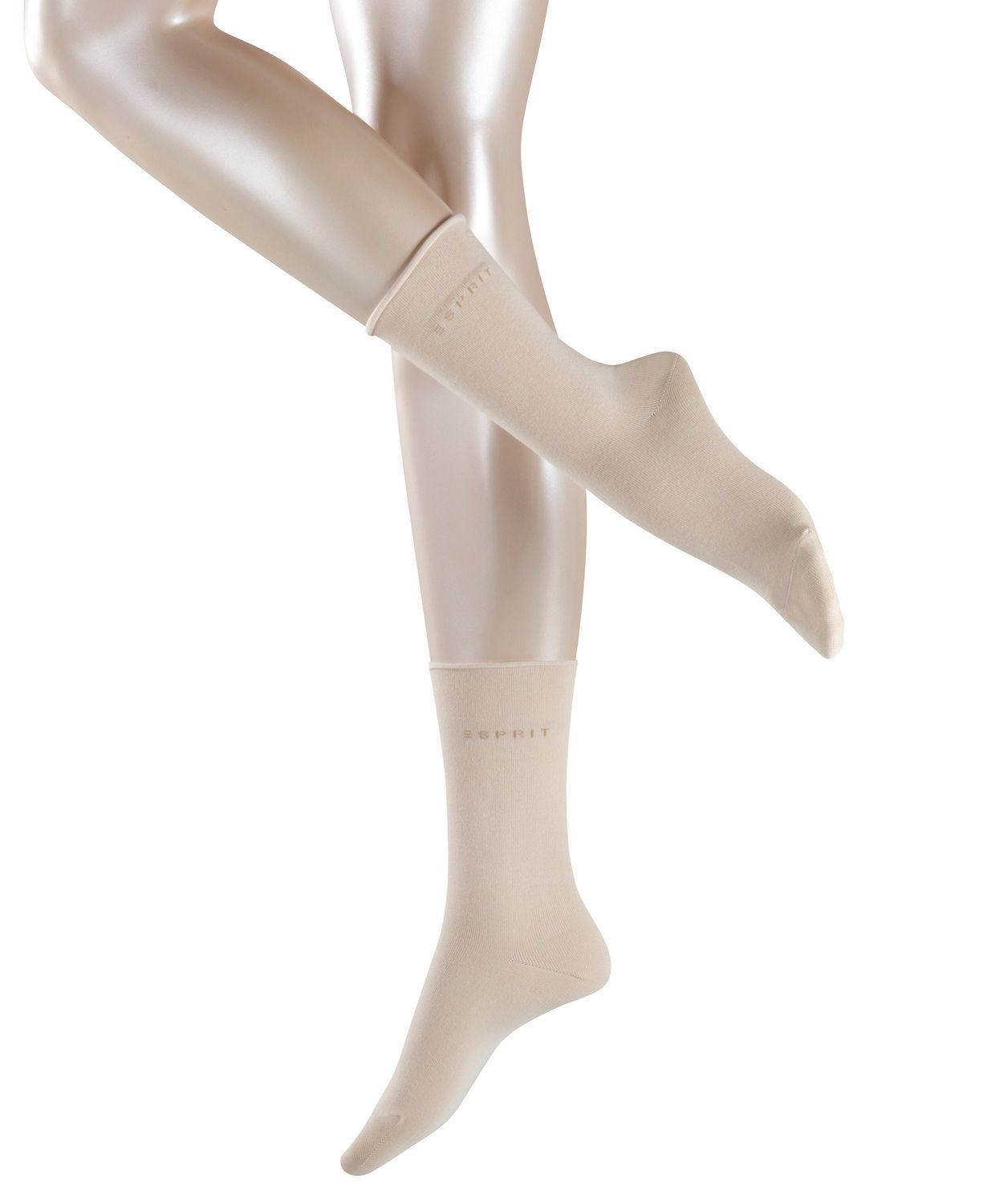 Esprit Damen Socken Basic Pure 2er Pack günstig online kaufen