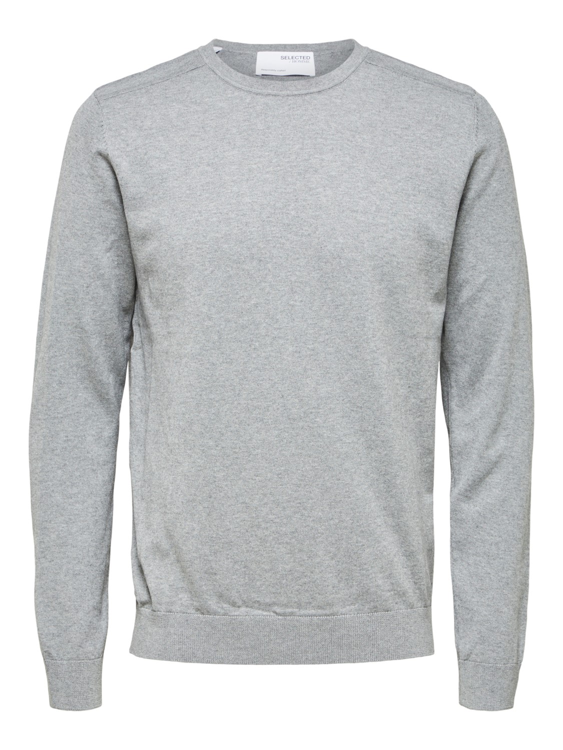 Selected Herren Rundhals Pullover SLHBERG CREW NECK B