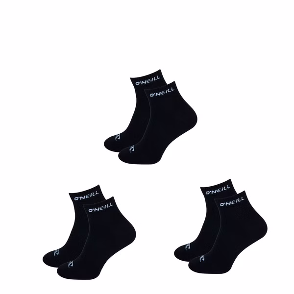 O'Neill Unisex Quarter Socken 3er Pack O'Neill Unisex Quarter Socken 3er Pack