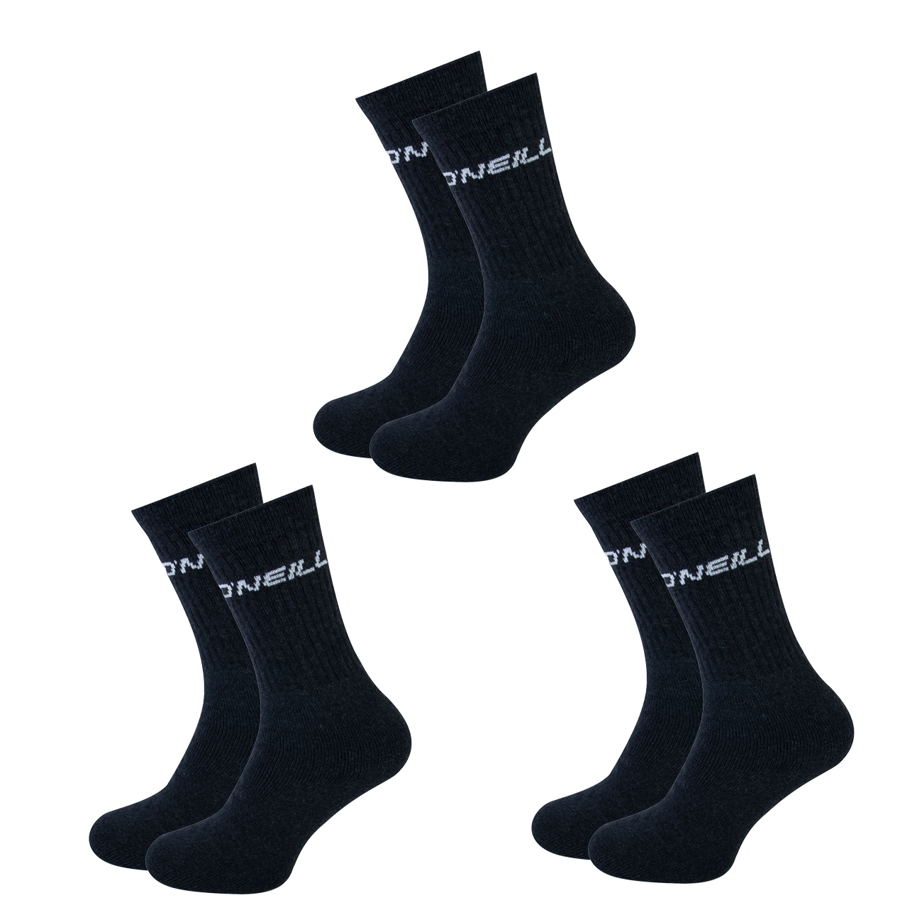 O'Neill Unisex Sportsocken 3er Pack