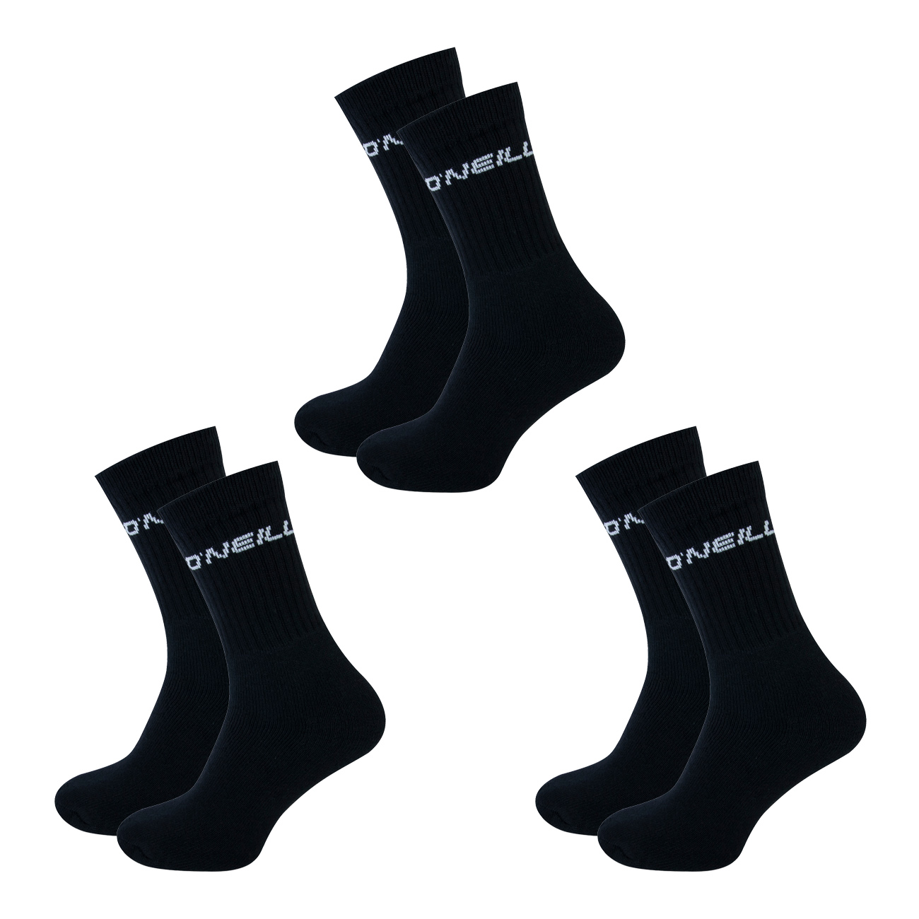 O'Neill Unisex Sportsocken 3er Pack