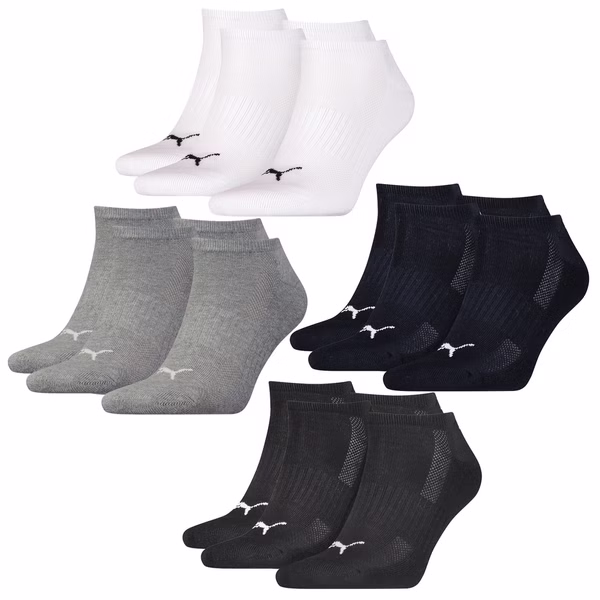 Sneakersocken - PUMA CUSHIONED SNEAKER UNISEX 4er 6er 8er Multipack Sneakersocken - PUMA CUSHIONED SNEAKER UNISEX 4er 6er 8er Multipack