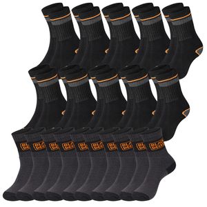 10 Paar Grey/Black (BX/CHS/1/X5/DEKC) & 5 Paar Grey/Grey (BX/SF/CS/1TEKEX)