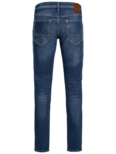 Jack & Jones Herren Jeans JJIGLENN JJFOX AGI 204 50SPS. - Slim Fit - Blau - Blue Denim