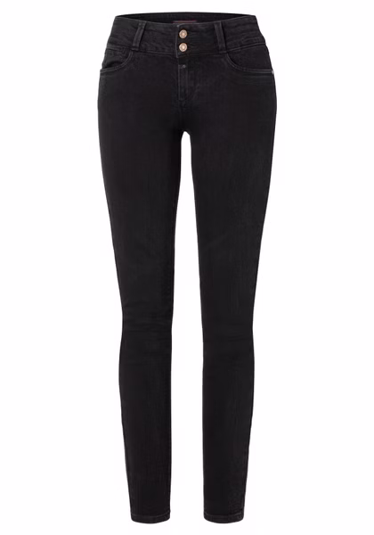 TIMEZONE Damen Jeans EnyaTZ - Slim Fit - Schwarz - Clean Black Wash TIMEZONE Damen Jeans EnyaTZ - Slim Fit - Schwarz - Clean Black Wash