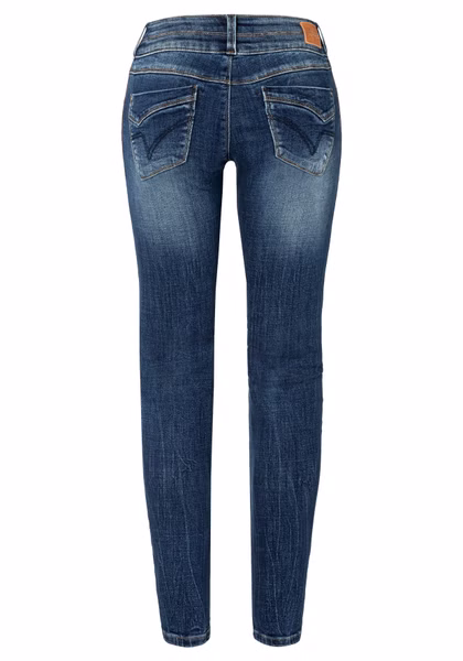 TIMEZONE Damen Jeans EnyaTZ - Slim Fit - Blau - Blue Worn Out Wash TIMEZONE Damen Jeans EnyaTZ - Slim Fit - Blau - Blue Worn Out Wash