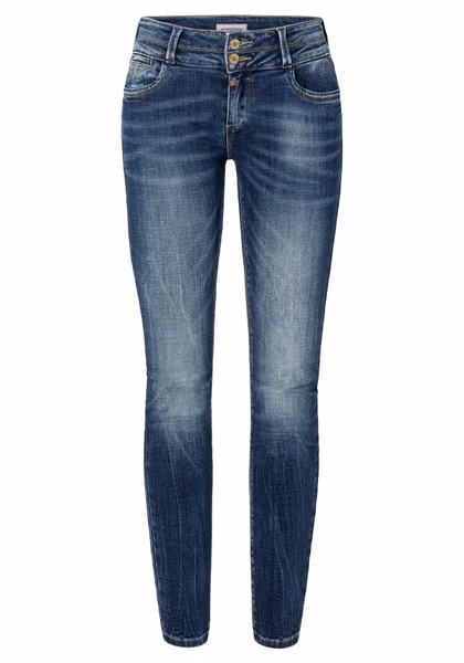 TIMEZONE Damen Jeans EnyaTZ - Slim Fit - Blau - Blue Worn Out Wash TIMEZONE Damen Jeans EnyaTZ - Slim Fit - Blau - Blue Worn Out Wash