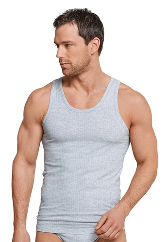 Schiesser Herren Unterhemd Authentic 2er Pack